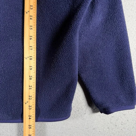 Patagonia Synchilla Snap-T Fleece Pullover Mens Small Navy Blue Vintage 25450 - Picture 9 of 12